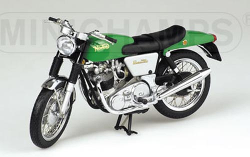 Norton Commando 750 Fastback 1968 grün 1:12, Modelltoys-Austria